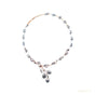 Natural Diamond Necklace Set with Earrings 18K Yellow Gold 1.60 Ct IGI Certified