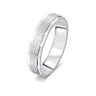 Classic Platinum Finger Ring For Men in 950Pt Platinum