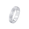 Classic Platinum Finger Ring For Men - 950Pt Platinum - GEMHUB