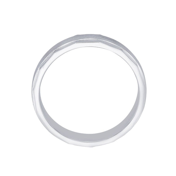 Classic Platinum Finger Ring For Men - Image 3 - GEMHUB
