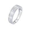 Alluring Diamond Men's Ring - 950Pt Platinum - GEMHUB