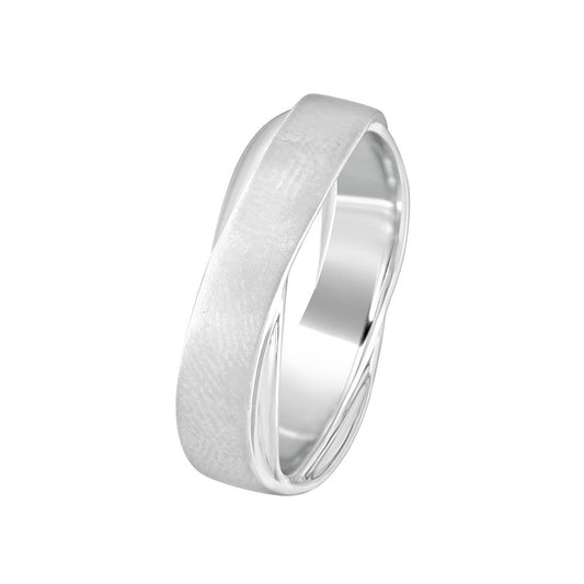 Classic Platinum Ring For Men - 950Pt Platinum - GEMHUB