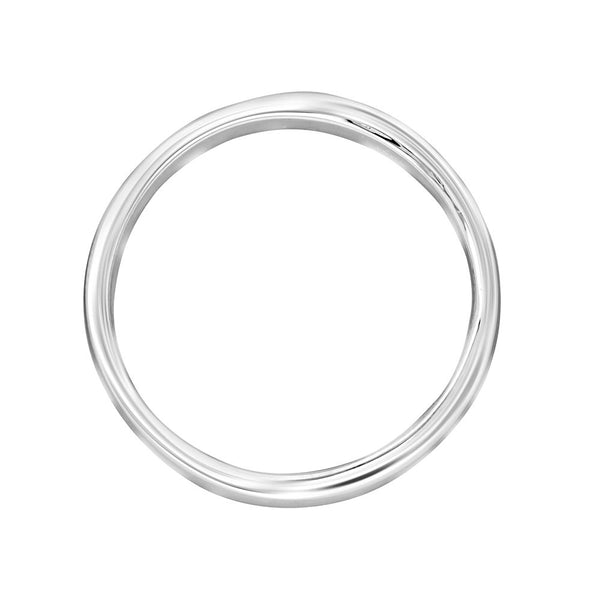 Classic Platinum Ring For Men - Image 3 - GEMHUB