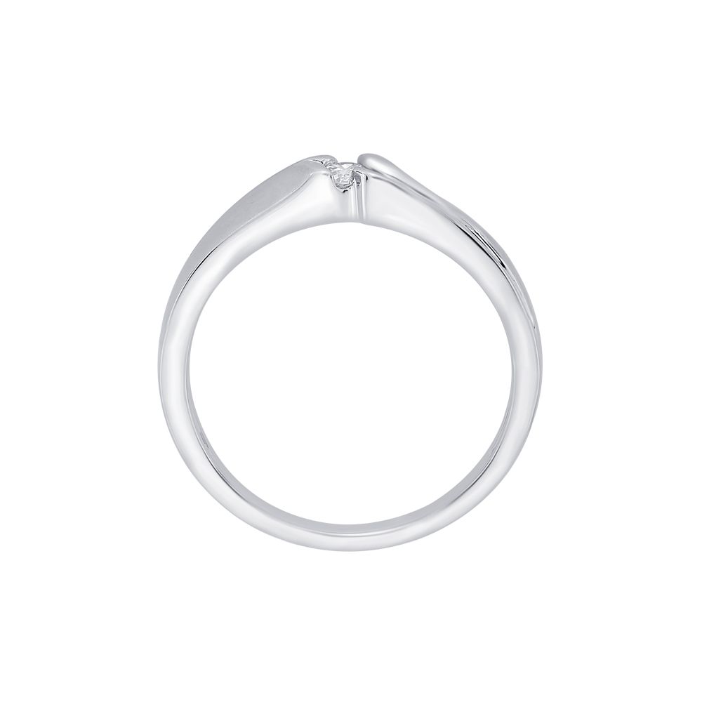 Simple Diamond Finger Ring for Men - Image 3 - GEMHUB