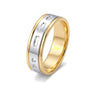 Elegant Men's Finger Ring in Platinum in 950Pt Platinum