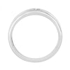 Glossy Diamond and Platinum Ring For Men - Image 3 - GEMHUB