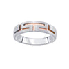 Unique Men's Finger Ring in Platinum - Image 2 - GEMHUB