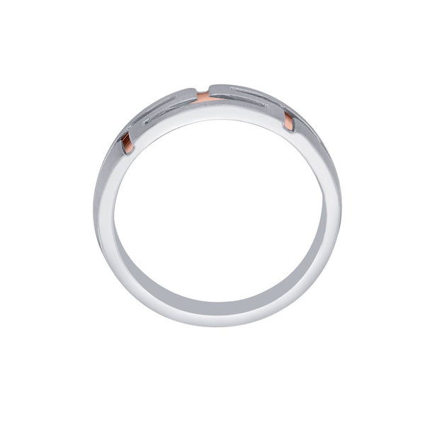 Unique Men's Finger Ring in Platinum - Image 3 - GEMHUB