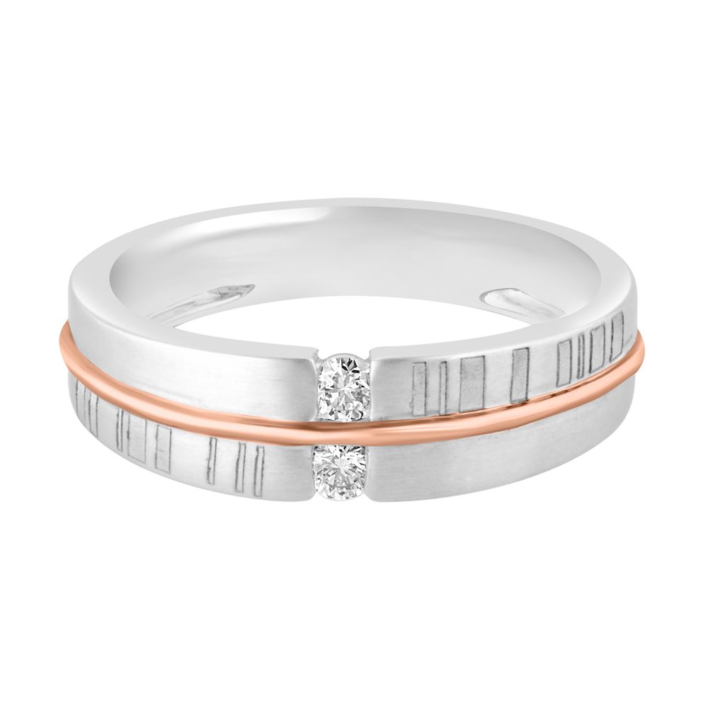 Men's Diamond and Platinum Ring - Image 2 - GEMHUB