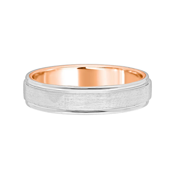 Abstract Platinum Ring For Men - Image 2 - GEMHUB
