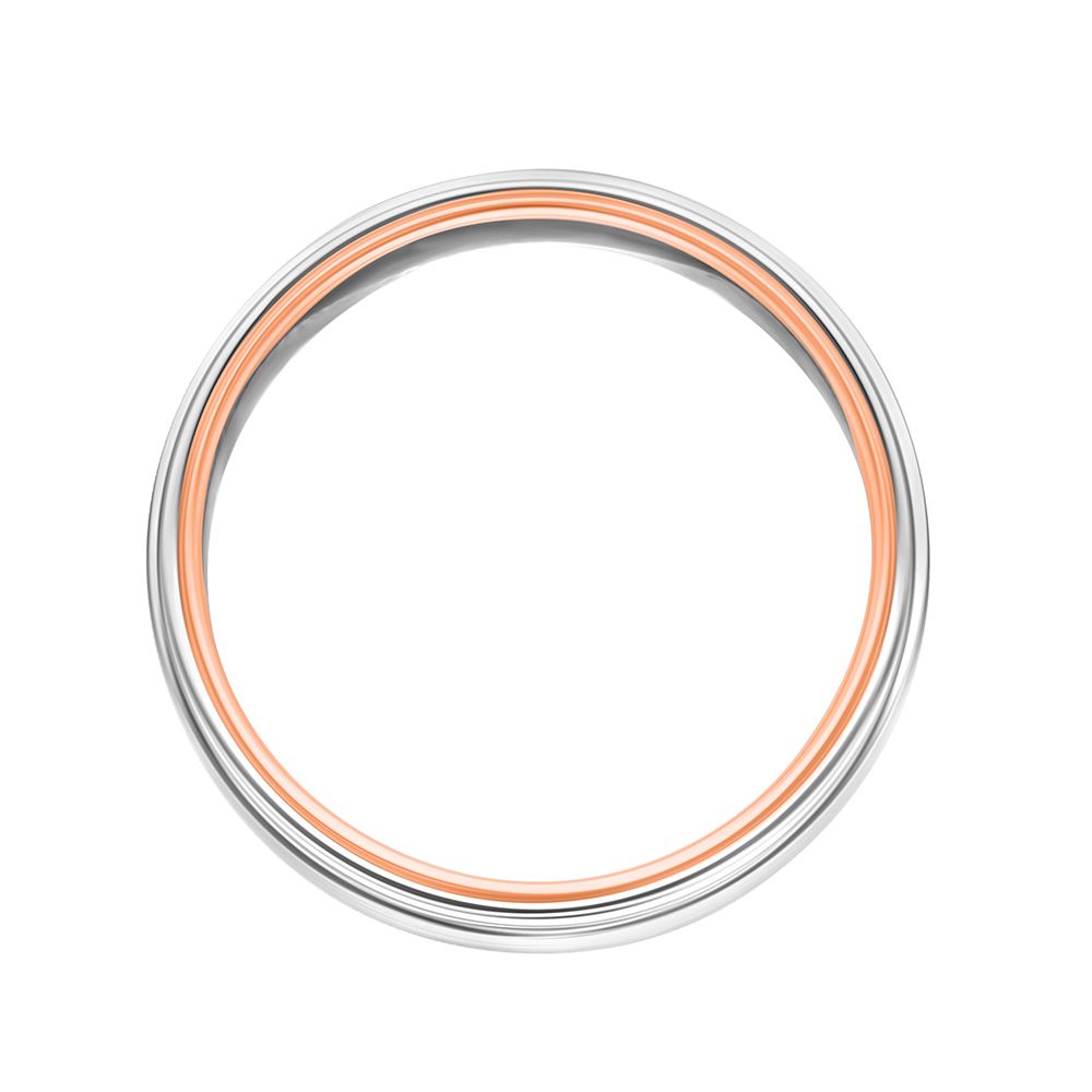 Abstract Platinum Ring For Men - Image 3 - GEMHUB
