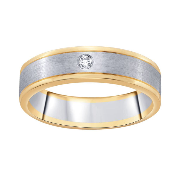 Glimmering Diamond Finger Ring For Men - Image 2 - GEMHUB