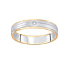 Dazzling Diamond and Platinum Men's Finger Ring - Image 2 - GEMHUB