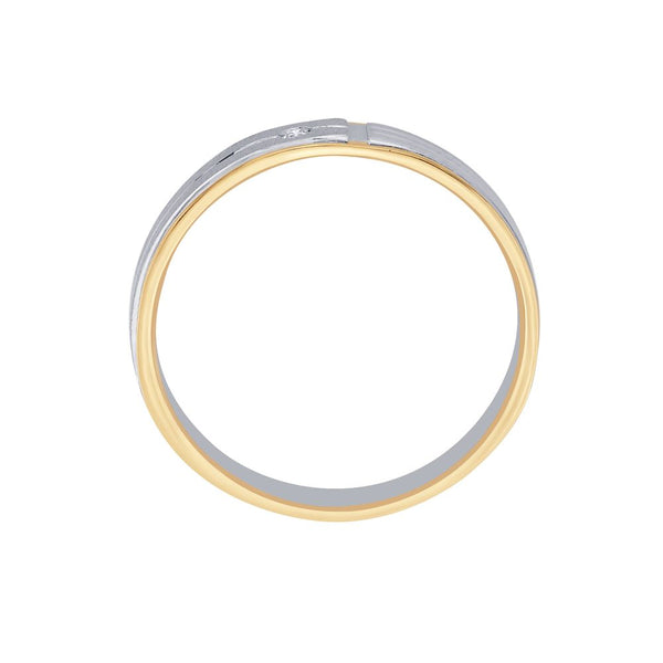 Dazzling Diamond and Platinum Men's Finger Ring - Image 3 - GEMHUB