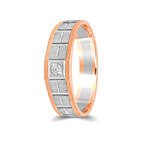 Urbane Platinum Ring for Men - 950Pt Platinum - GEMHUB