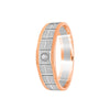 Urbane Platinum Ring for Men - 950Pt Platinum - GEMHUB