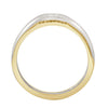 Modern Ring for Men in Platinum - Image 3 - GEMHUB