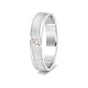 Elegant Platinum Men's Finger Ring