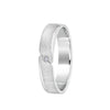 Elegant Platinum Men's Finger Ring - 950Pt Platinum - GEMHUB