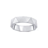 Textured Men's Platinum Ring - Image 2 - GEMHUB