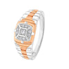 Vintage Design Diamond Ring For Men - 950Pt Platinum - GEMHUB