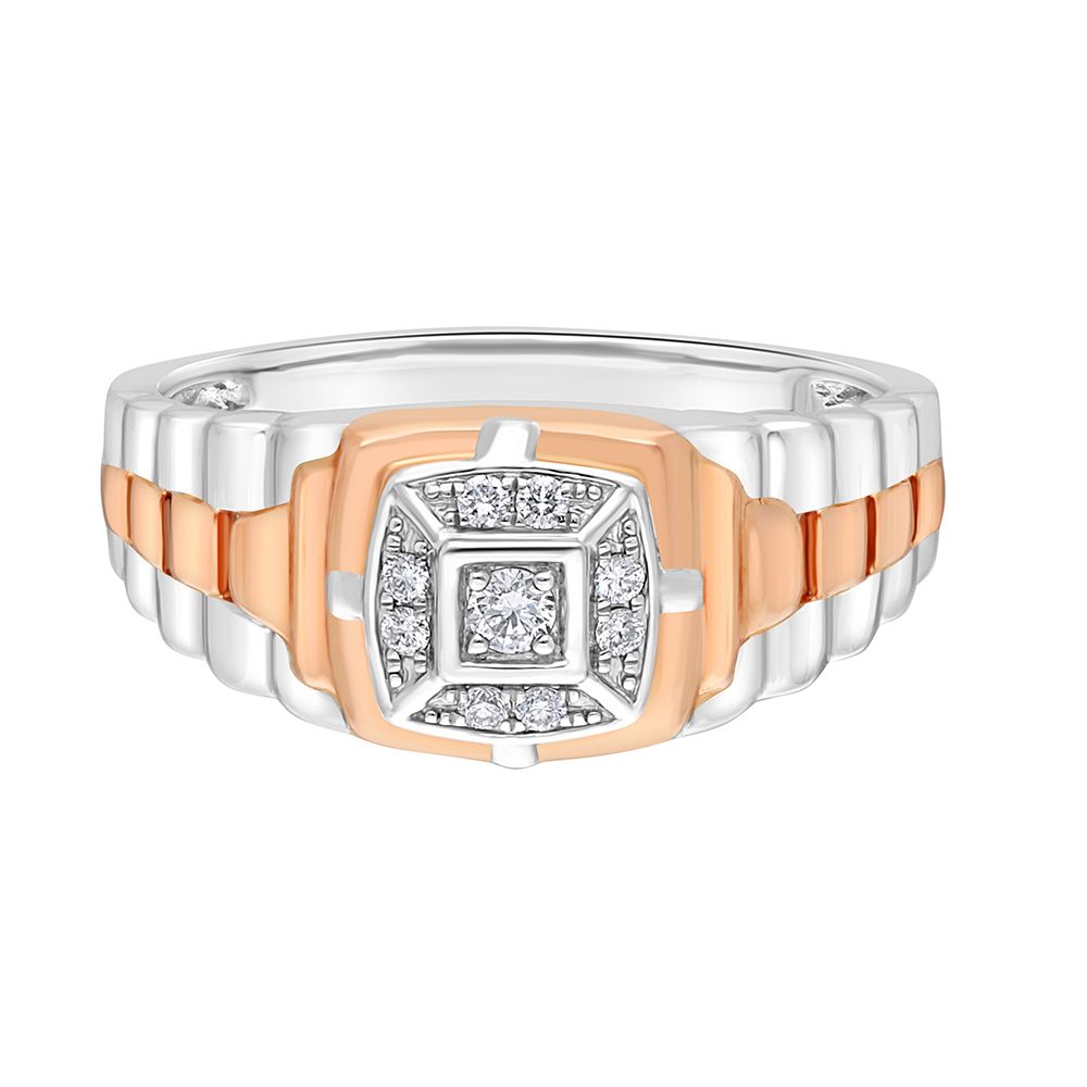 Vintage Design Diamond Ring For Men - Image 2 - GEMHUB