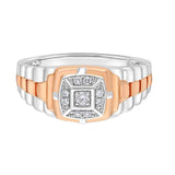 Vintage Design Diamond Ring For Men - Image 2 - GEMHUB