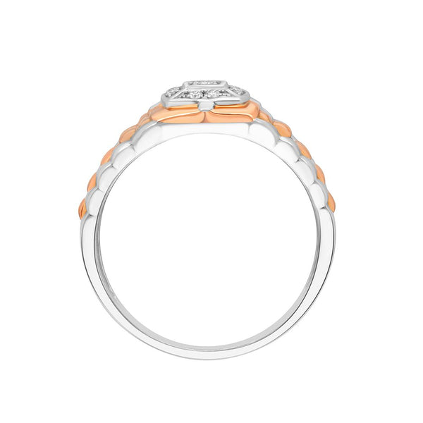 Vintage Design Diamond Ring For Men - Image 3 - GEMHUB