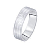 Classic Men's Ring in Platinum - 950Pt Platinum - GEMHUB