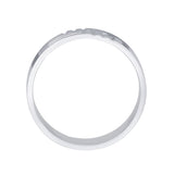 Classic Men's Ring in Platinum - Image 3 - GEMHUB