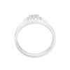 Square Diamond Ring for Men in Platinum - Image 3 - GEMHUB