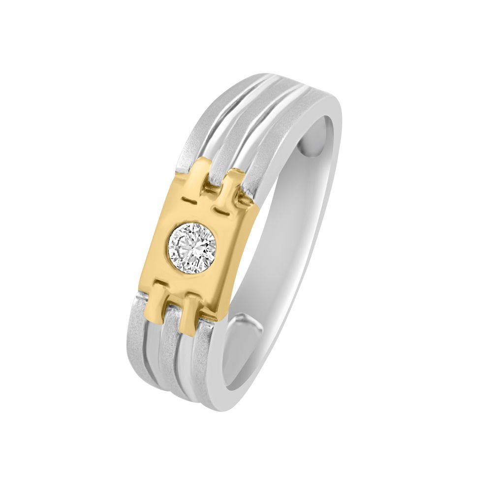 Modern Platinum Band for Men - 950Pt Platinum - GEMHUB