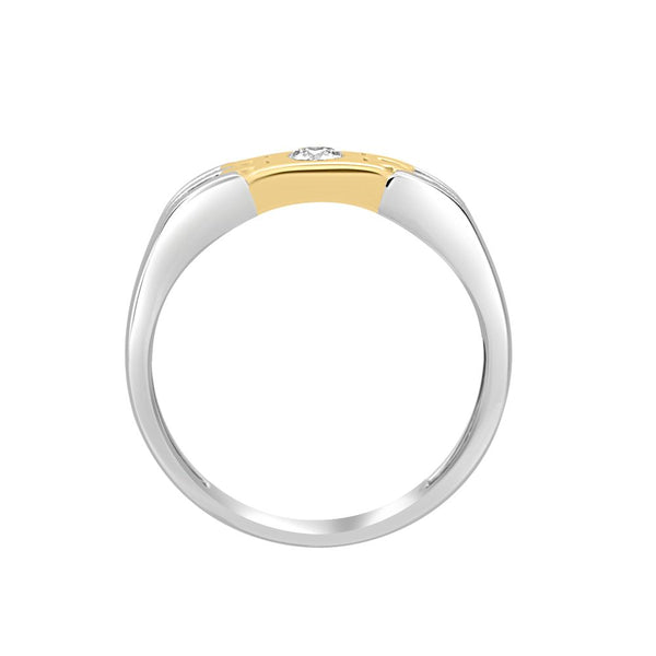 Modern Platinum Band for Men - Image 3 - GEMHUB