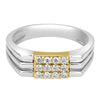 Well Crafted Men's Square Ring - Image 2 - GEMHUB