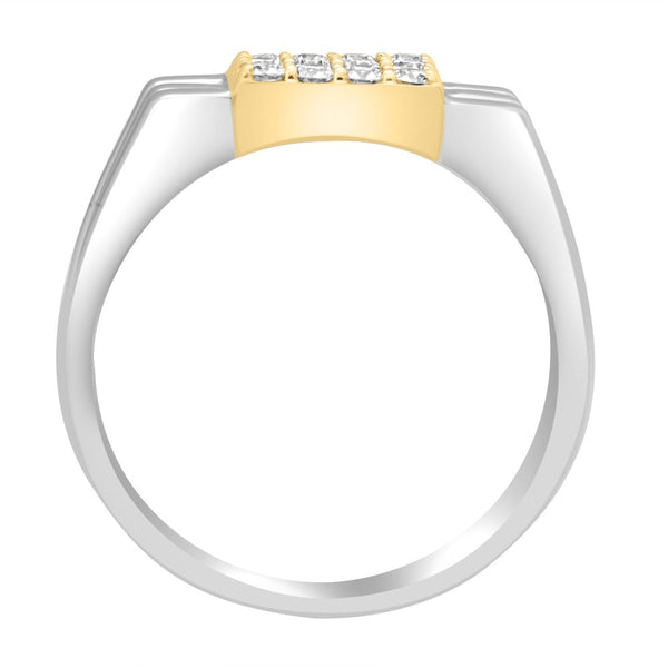 Well Crafted Men's Square Ring - Image 3 - GEMHUB