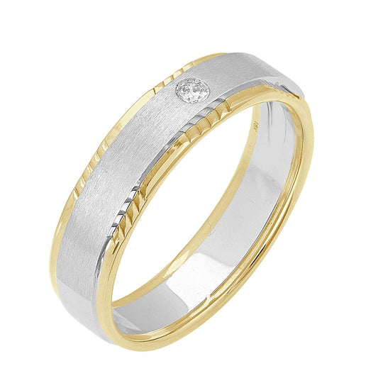 Elegant Finger Ring in Platinum for Men - 950Pt Platinum - GEMHUB