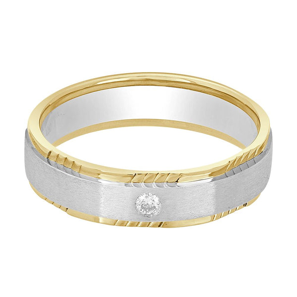 Elegant Finger Ring in Platinum for Men - Image 2 - GEMHUB