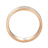 Textured Platinum Finger Ring For Men - Image 3 - GEMHUB