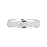 Radiant Platinum Ring for Men - Image 2 - GEMHUB