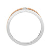Dual toned Platinum Men's Ring - Image 3 - GEMHUB