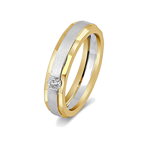 Charming Men's Finger Ring in Platinum - 950Pt Platinum - GEMHUB