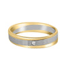 Charming Men's Finger Ring in Platinum - Image 2 - GEMHUB