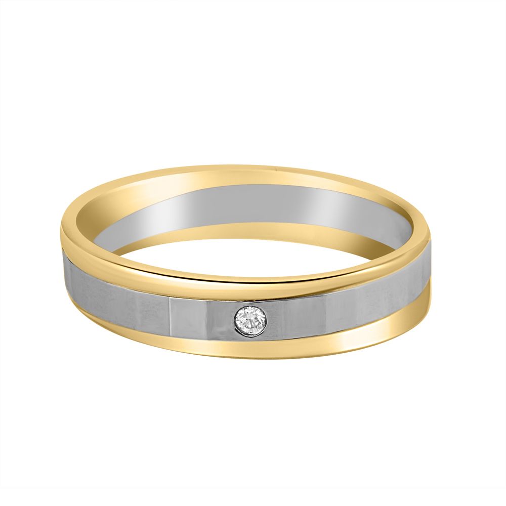 Charming Men's Finger Ring in Platinum - Image 2 - GEMHUB