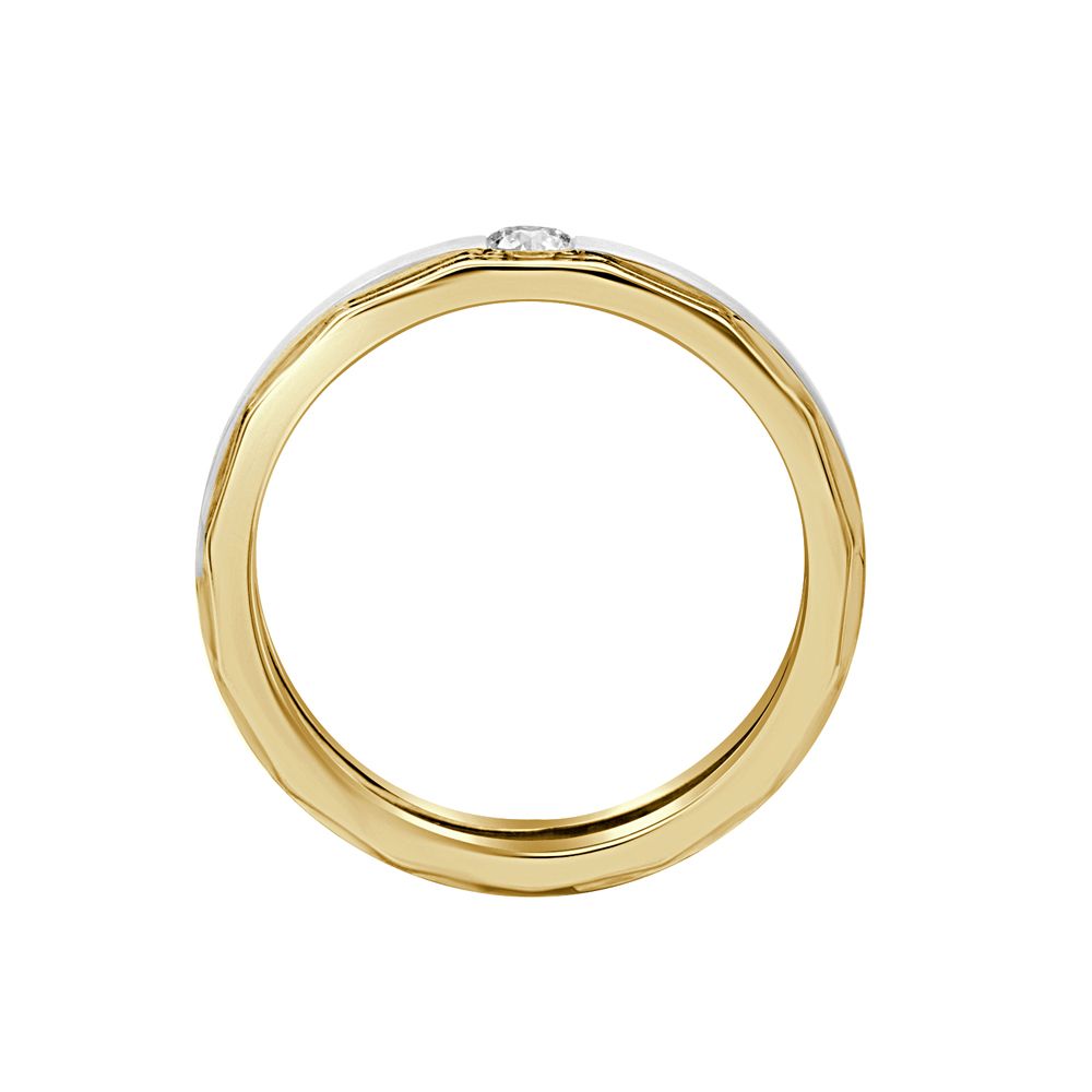 Charming Men's Finger Ring in Platinum - Image 3 - GEMHUB