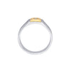 Versatile Platinum and Rose Gold Men's Finger Ring - Image 3 - GEMHUB