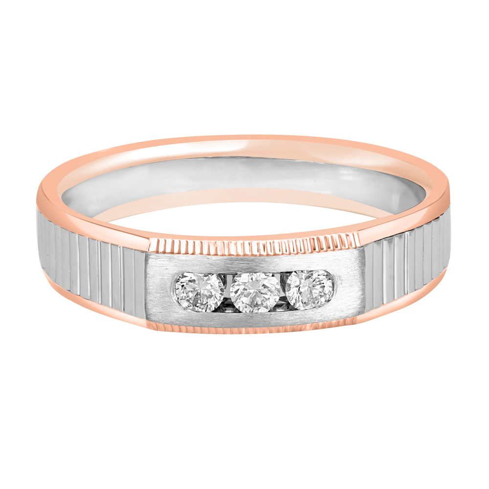 Mesmerising Diamond and Platinum Men's Finger Ring - Image 2 - GEMHUB