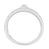 Diamond Finger Ring for Men in Platinum - Image 3 - GEMHUB