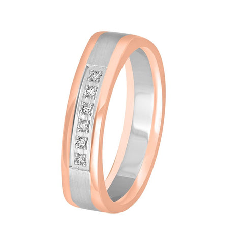Glamorous Diamond Finger Ring for Men - 950Pt Platinum - GEMHUB
