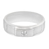 Aesthetic Men's Platinum Diamond Ring - Image 2 - GEMHUB