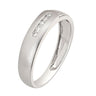 Embellished Diamond Men's Ring in 950Pt Platinum